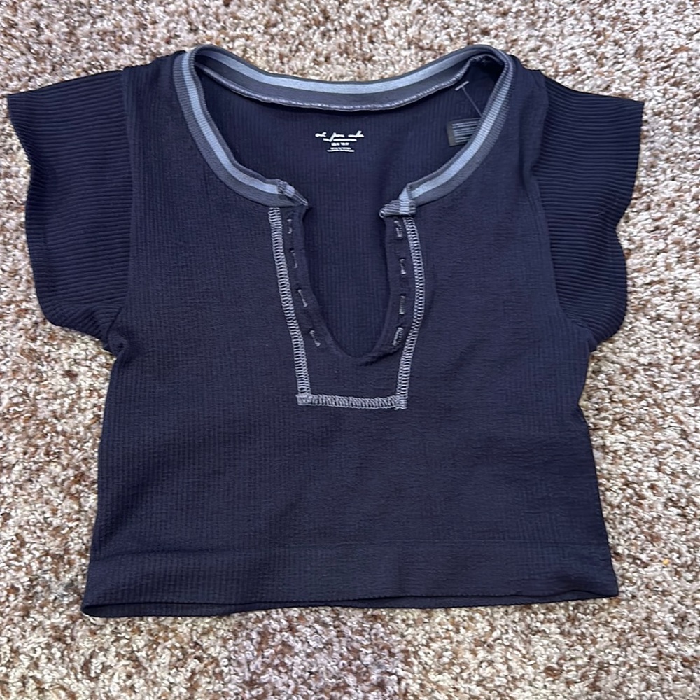 Urban outfitters out from under short sleeve crop top